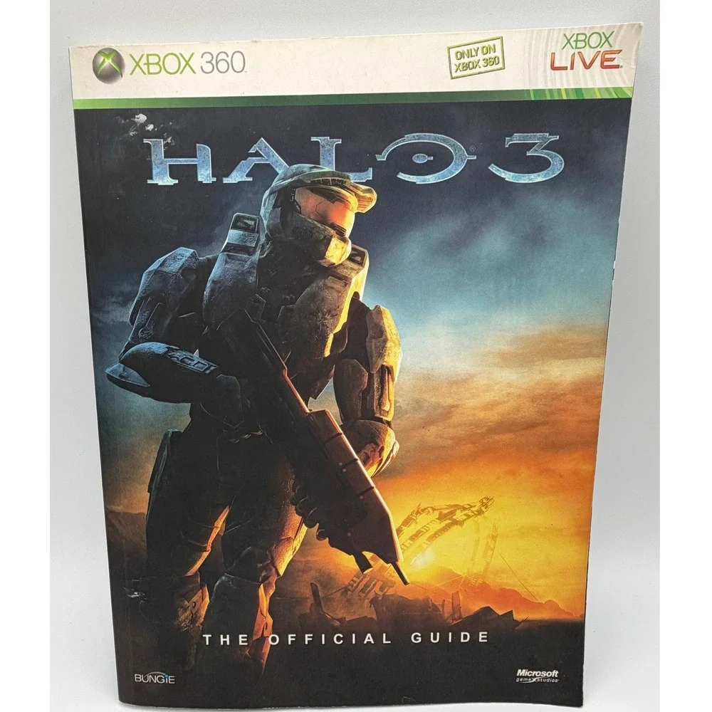 Halo 3 The Official Guide Xbox 360 Prima Strategy Guide Book Bungie Microsoft